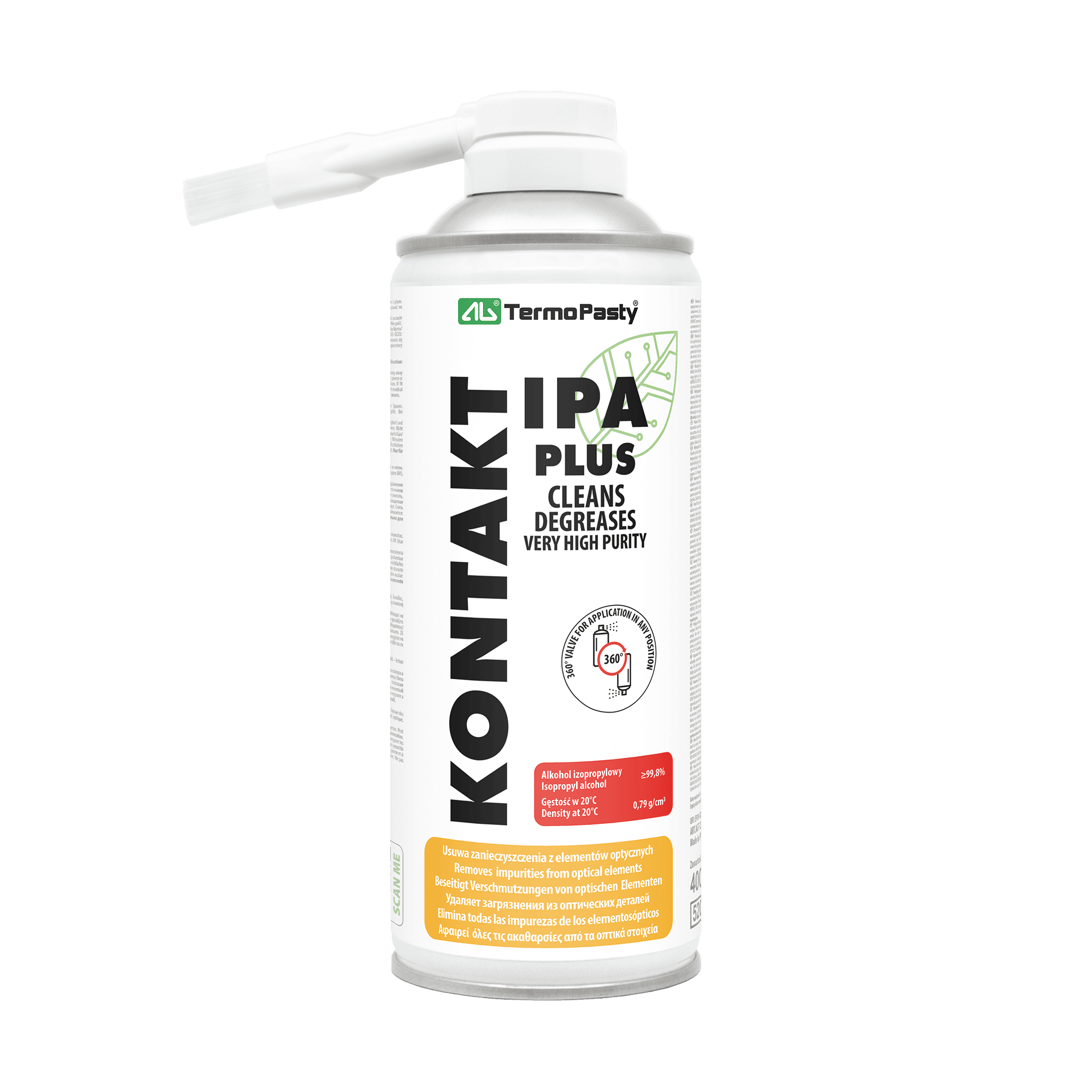 Kontakt IPA PLUS 400ml ze szczoteczką AGT-225