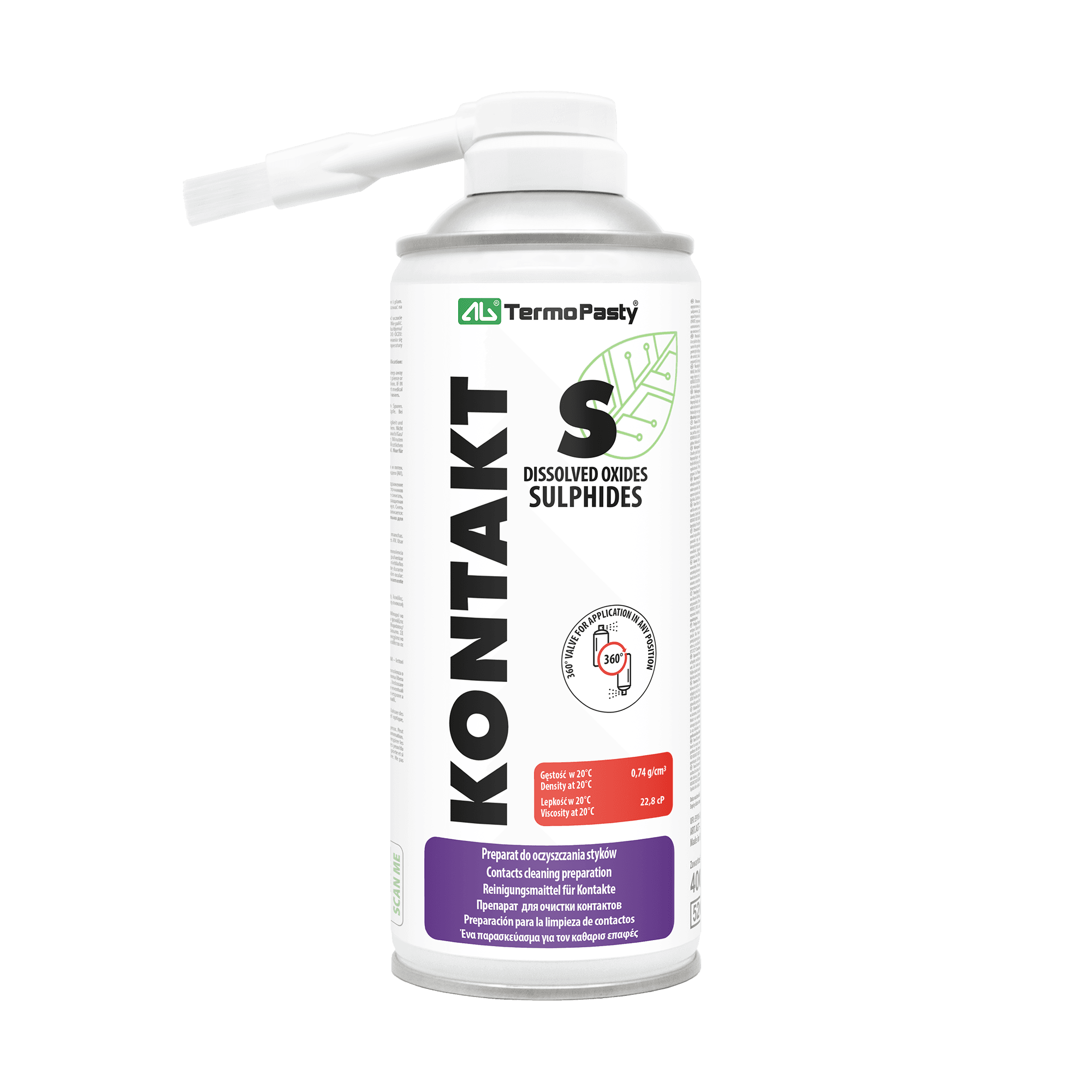 Kontakt S 400ml ze szczoteczką AGT-227
