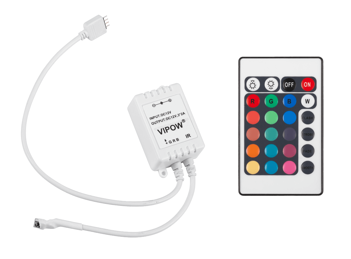 Kontroler kolorów do sznura diodowego RGB