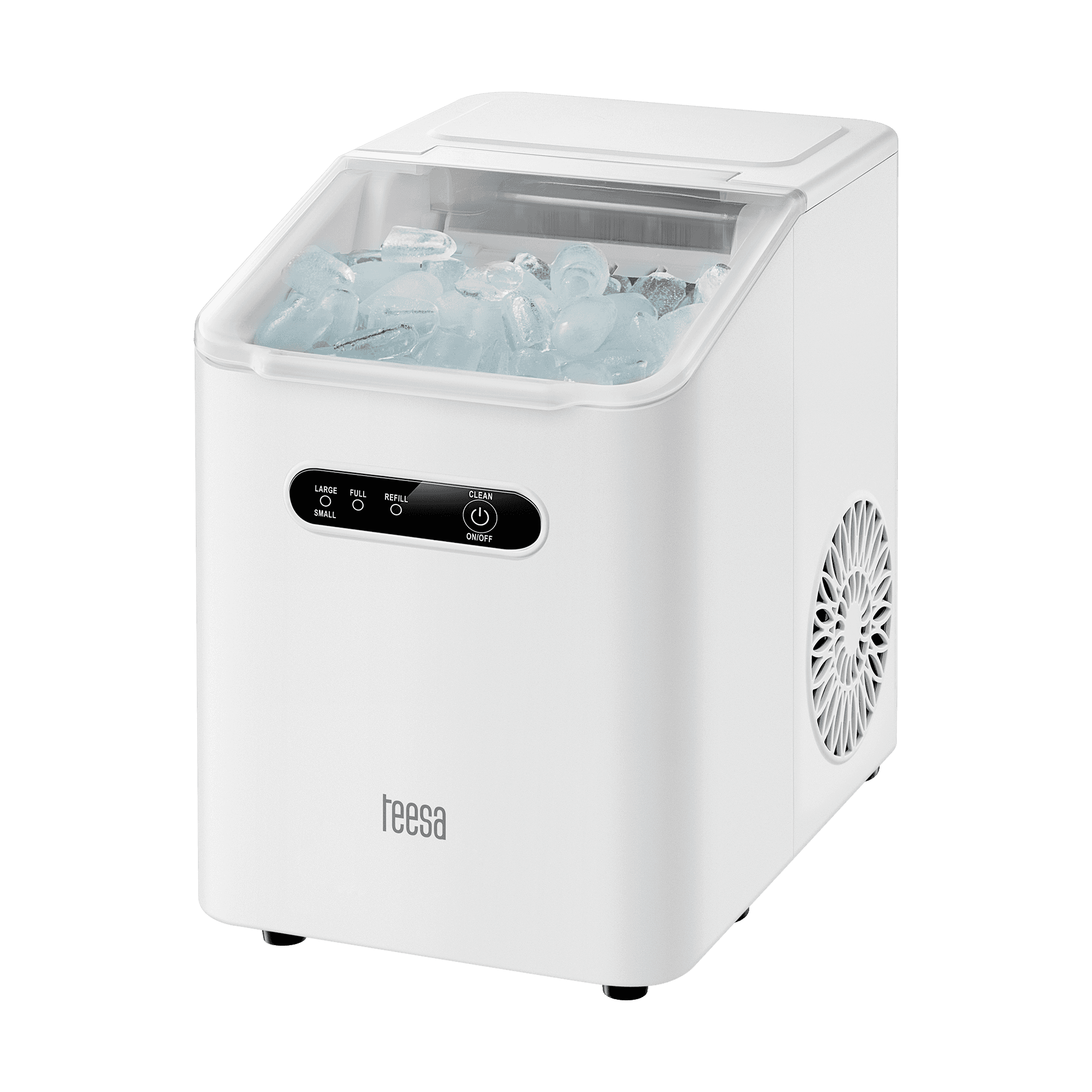 Kostkarka do lodu TEESA EASY ICE, 11kg lodu , 1L , 110W, dwa rozmiary kostek, autoczyszczenie