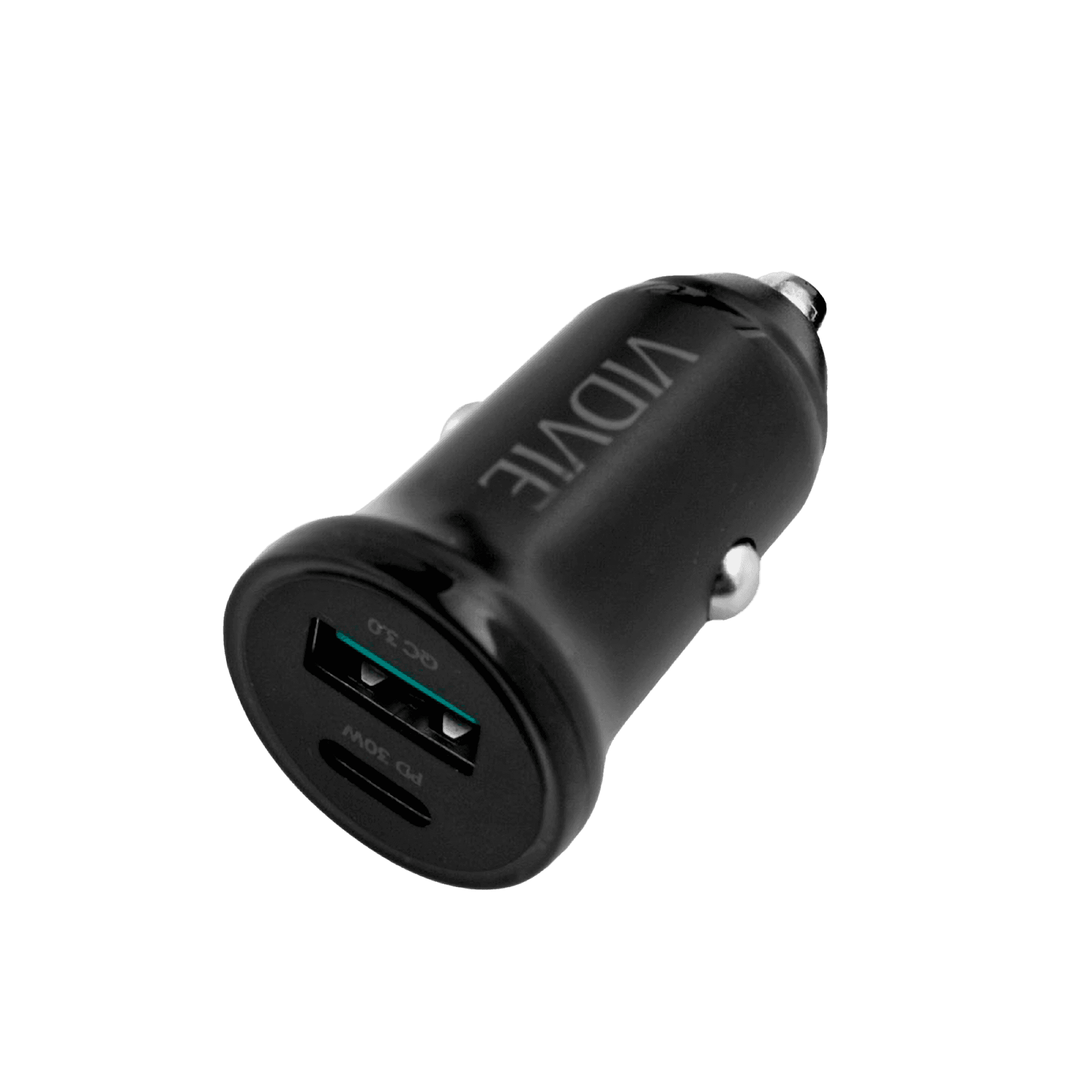 Ładowarka samochodowa 30 W USB + USB typu C z funkcją PowerDelivery i QuickCharge