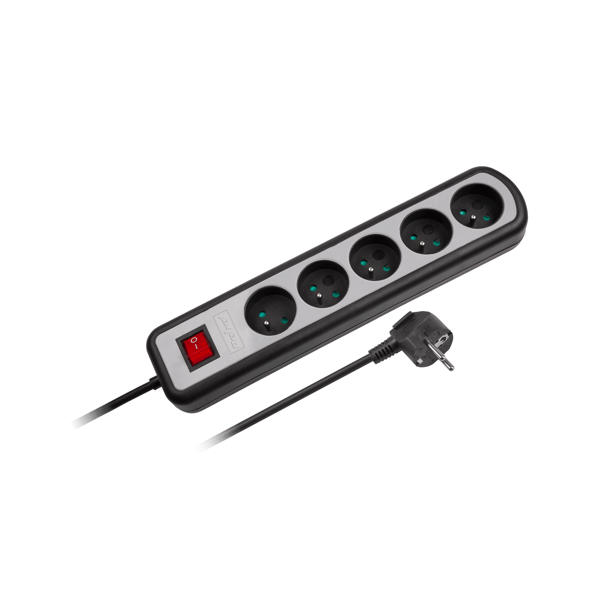 5 lizdai su jungikliu, 1,5m (1,5 mm)