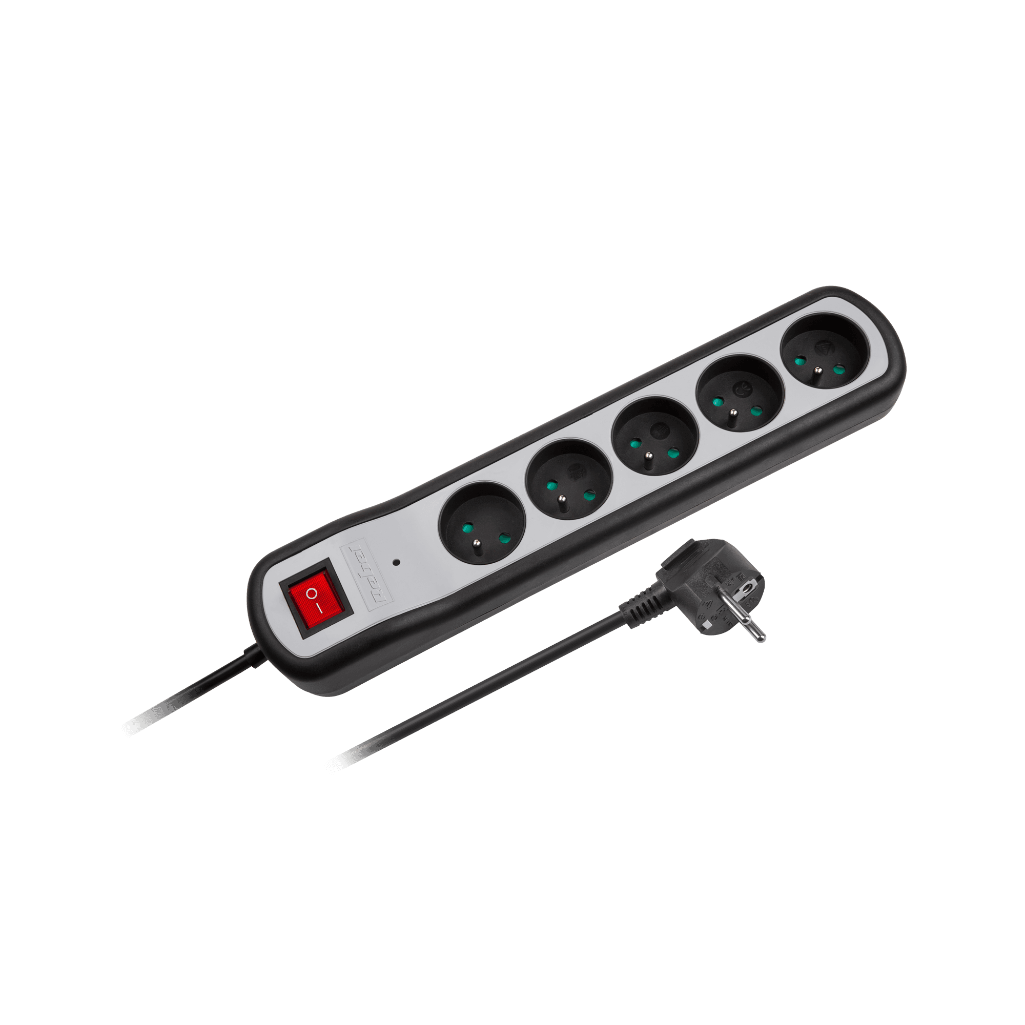 5 lizdai su jungikliu (5m, 3x1.5mm)