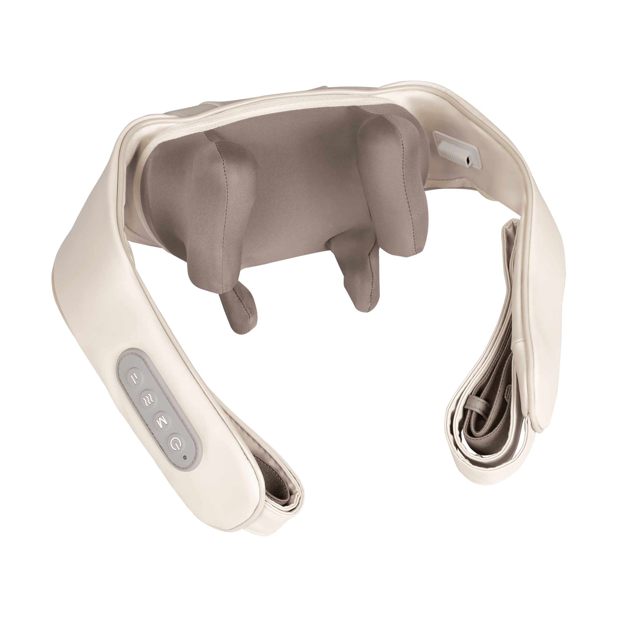 Kaklo ir nugaros masažas, smulkintuvas, belaidis, 3D, šildymo funkcija, REBEL ACTIVE