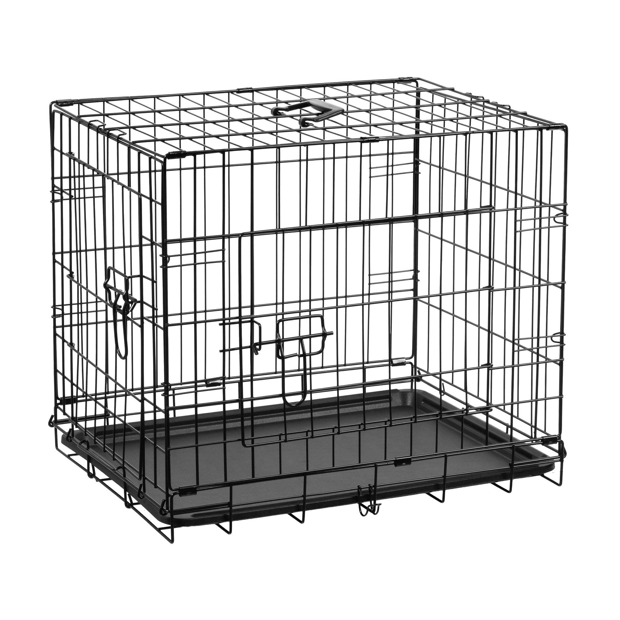 Metalowa klatka dla psa, kojec, rozmiar M 61x46x51 cm , REBEL ANIMALS
