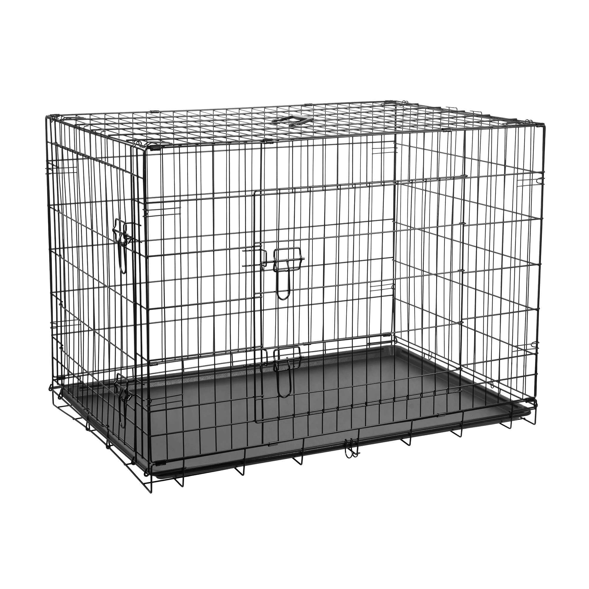 Metalowa klatka dla psa, kojec, rozmiar XXL 107x71x78 cm , REBEL ANIMALS