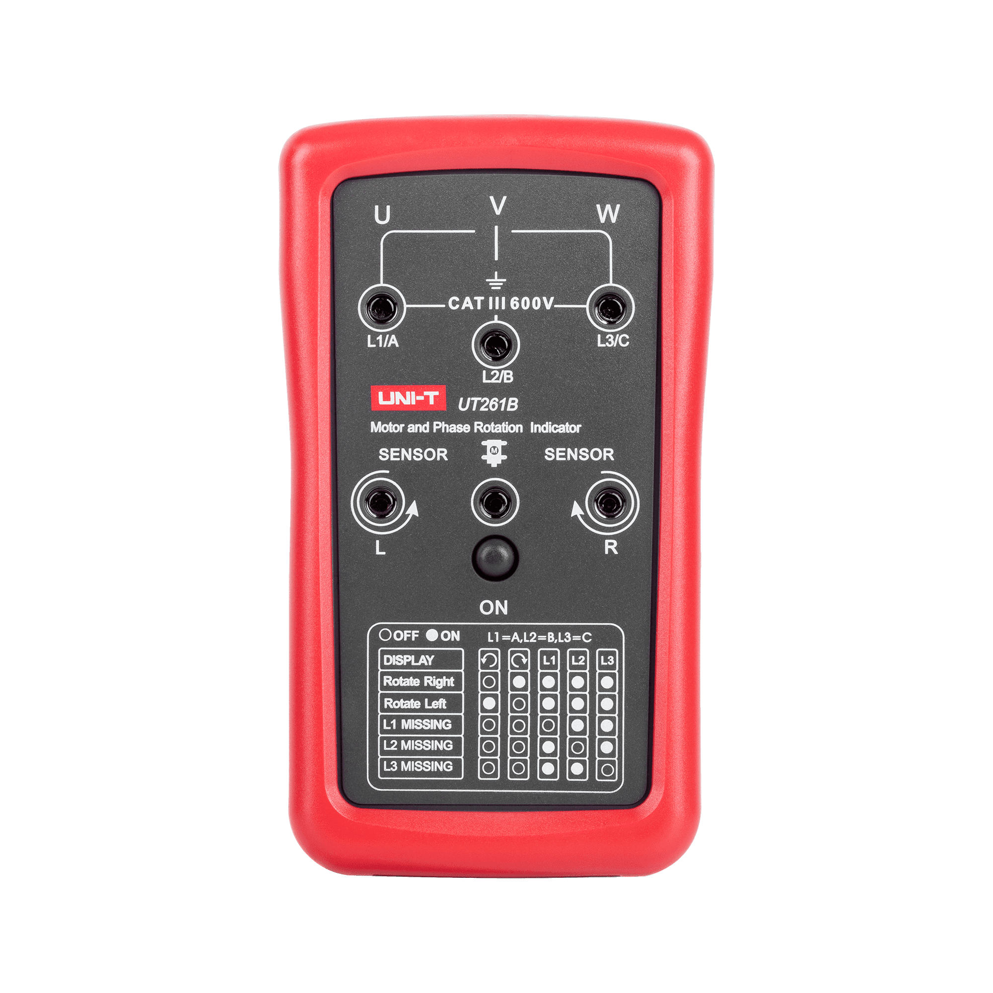 Miernik kolejności faz Uni-T UT261B