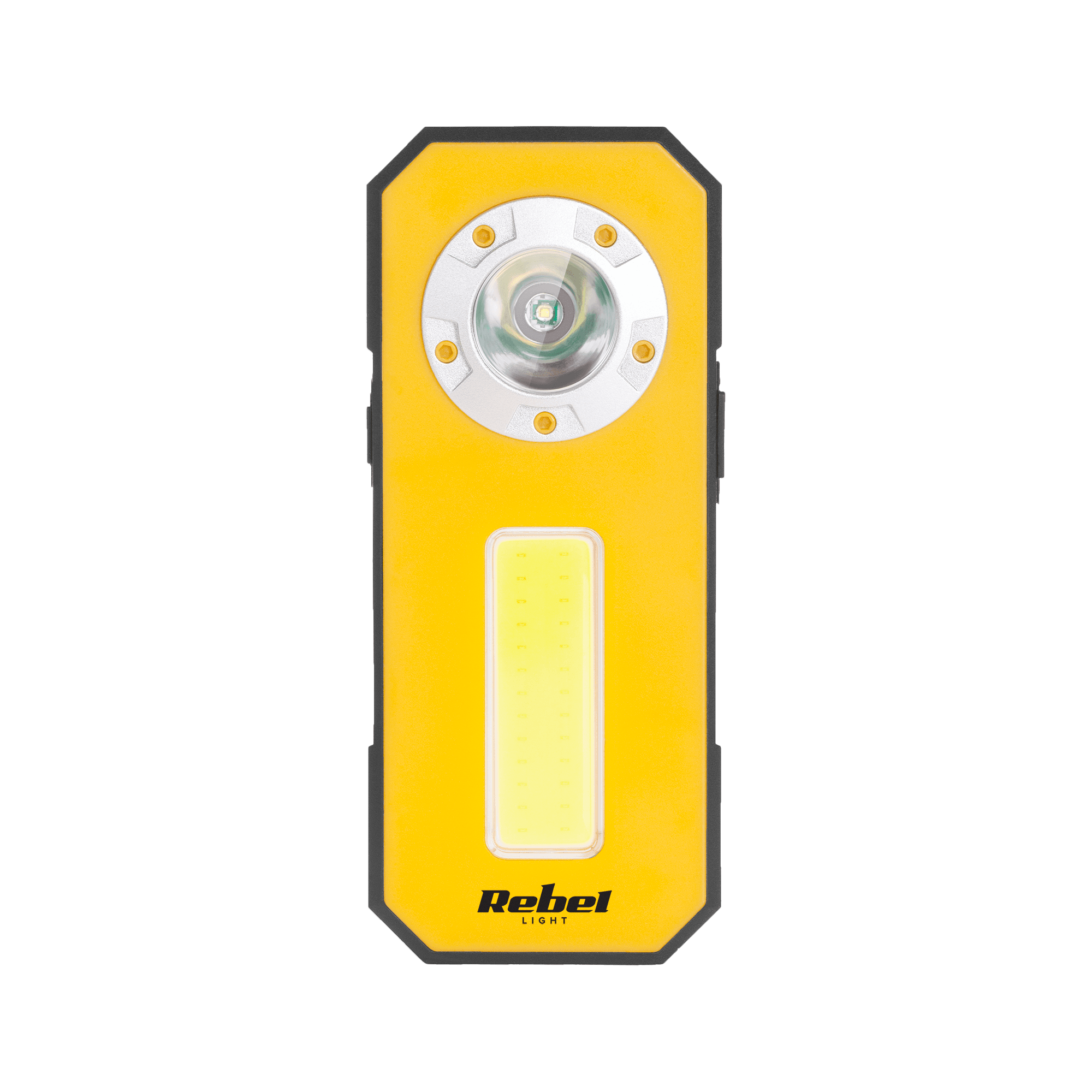Mini akumulatorowa lampa warsztatowa (3W COB + 3W LED)
