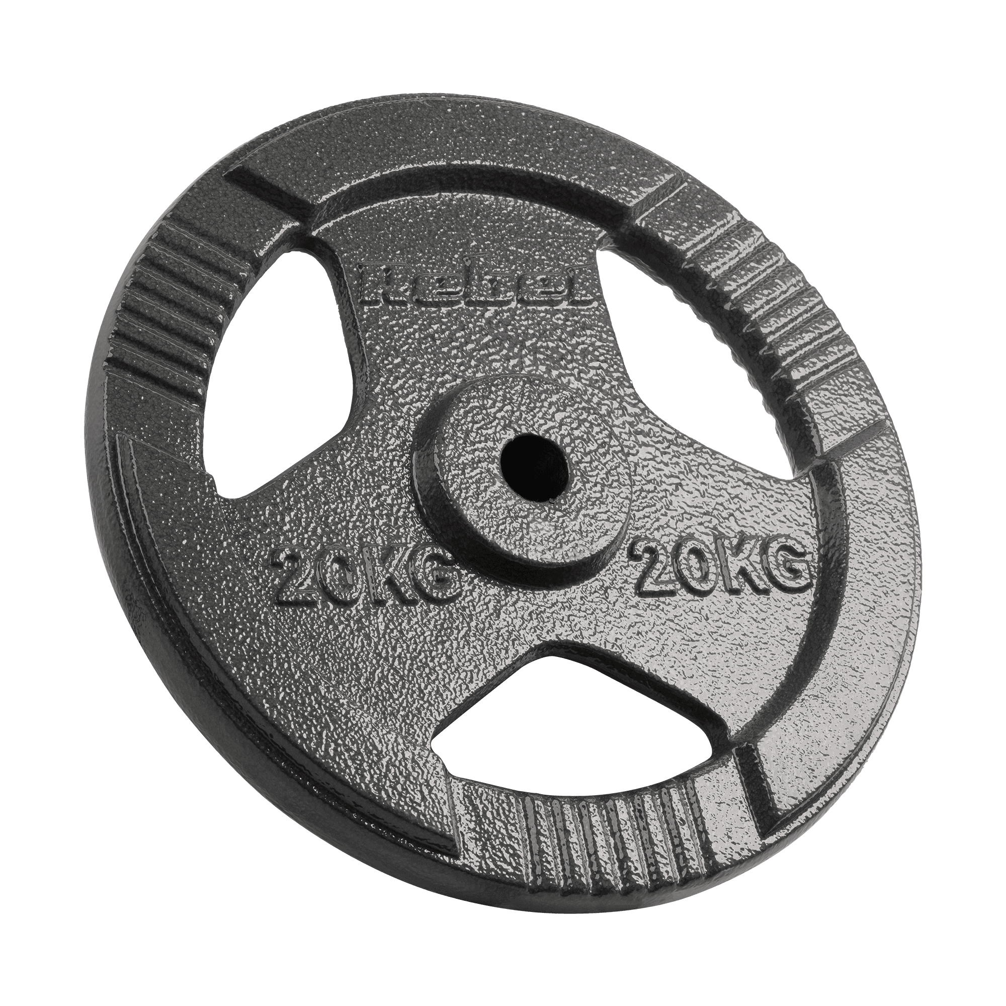 20 kg ketaus apkrova, 31mm skylė, plokštė su rankenomis, REBEL REFICY