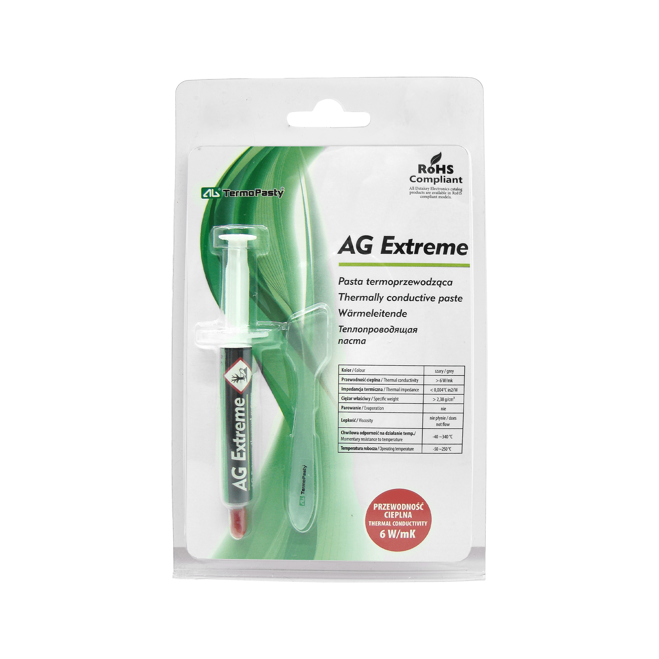 Pasta termoprzewodząca Extreme 3g AG AGT-108