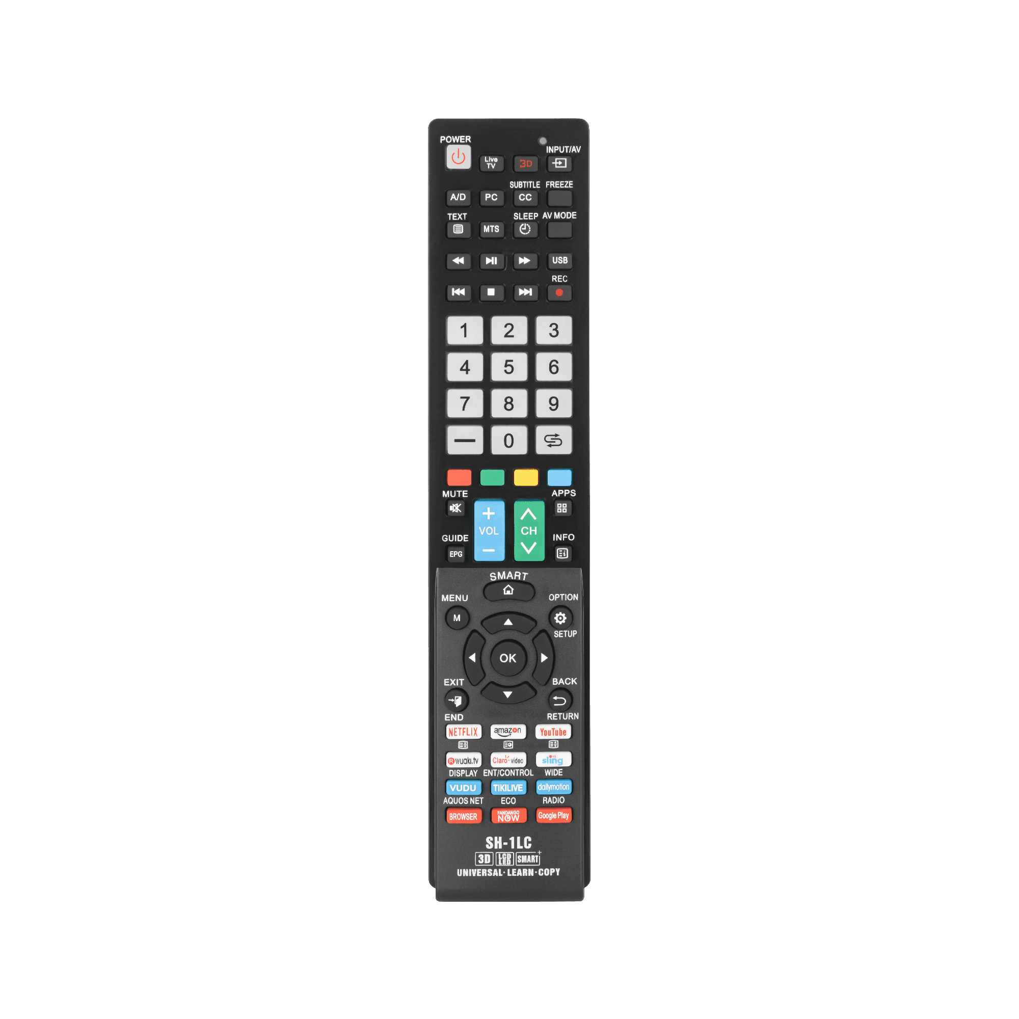 Pilot uniwersalny do TV LED/LCD SHARP