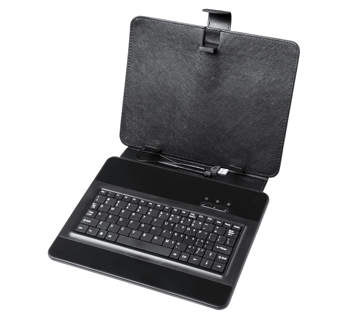 Universalus tabletės dangtelis 9,7 colių su USB klaviatūra