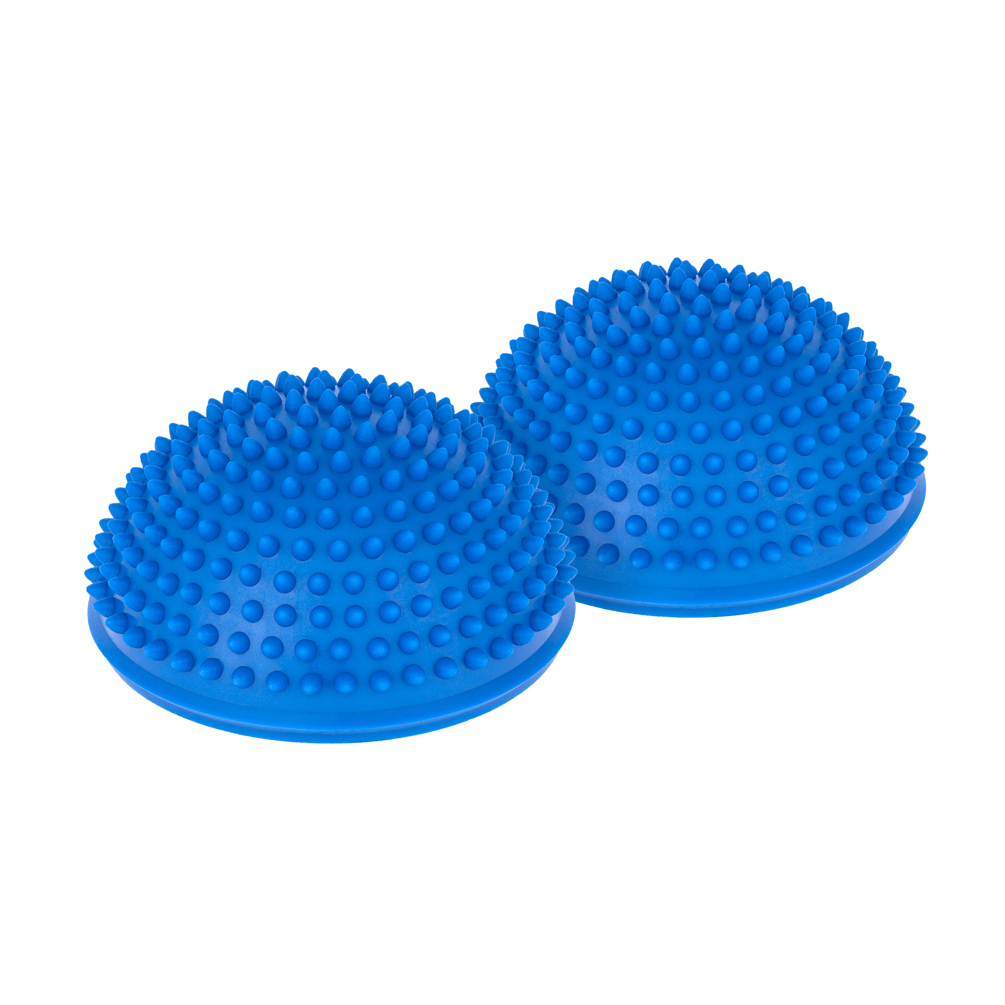 Jusliniai pusrutuliai su reabilitacinėmis angomis, nustatyti 2 vienetai, mėlyna, REBEL ACTIVE