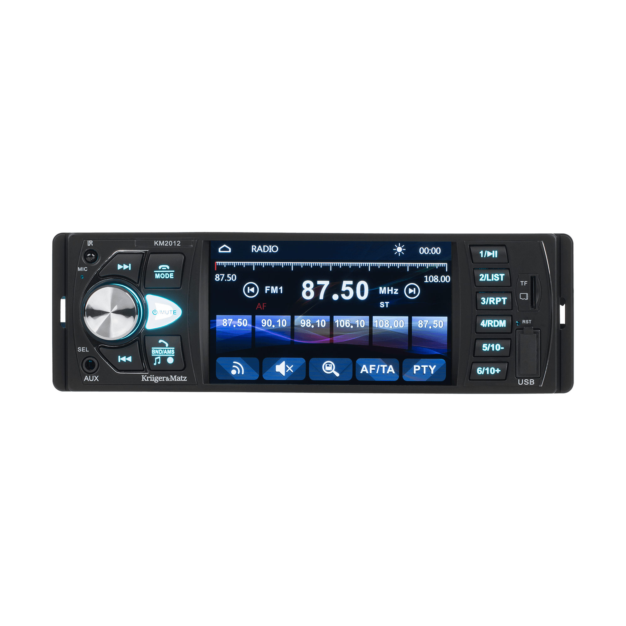 Radio samochodowe Kruger&Matz KM2012