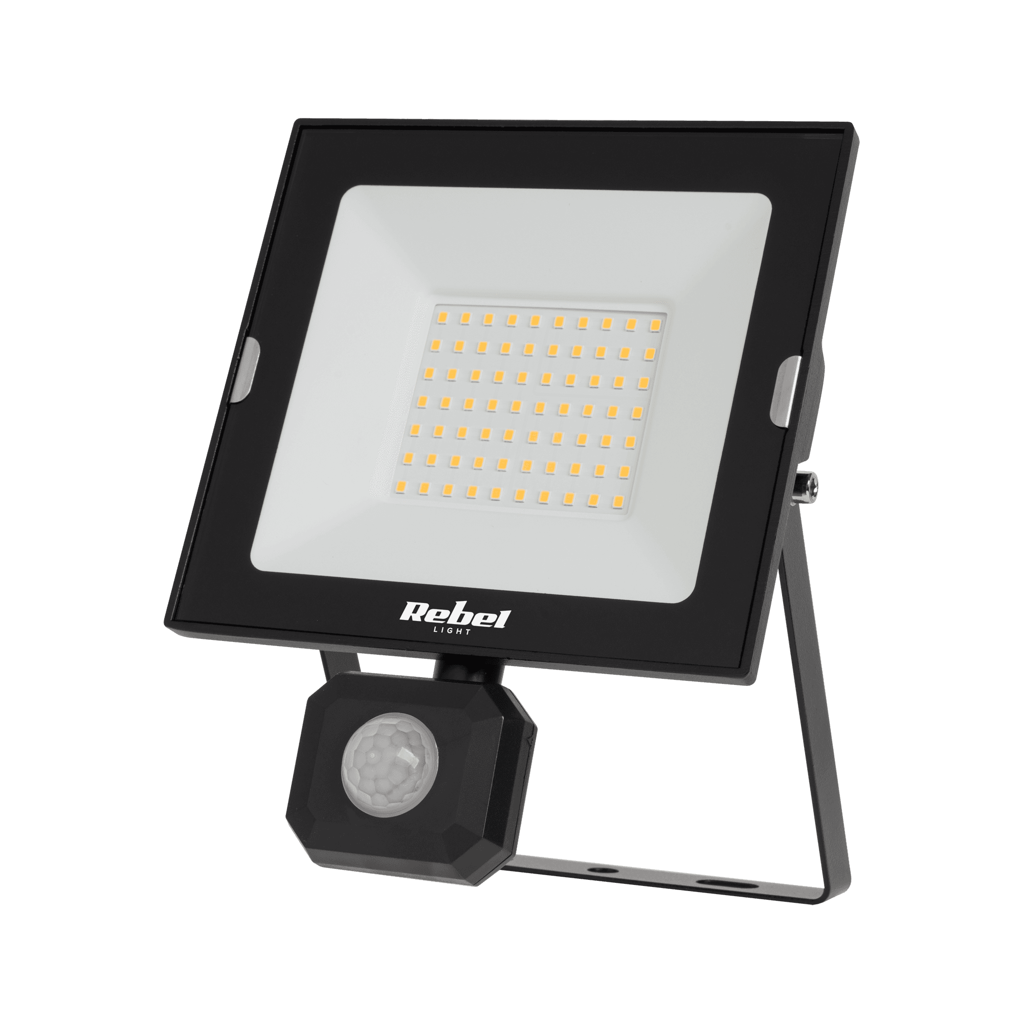 Reflektor LED naświetlacz Rebel 50W z sensorem zmierzchu i ruchu, 4000K, 230V