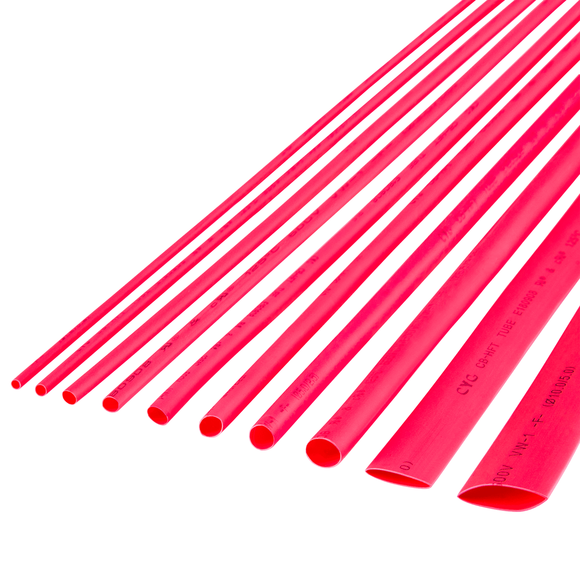 Rurka termokurczliwa 3,0 mm-1 m czerwona Rebel