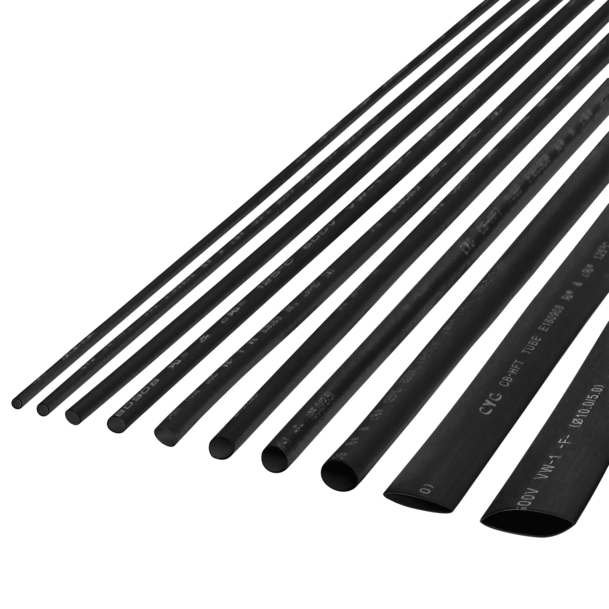 Rurka termokurczliwa 3,5 mm-1 m czarna Rebel