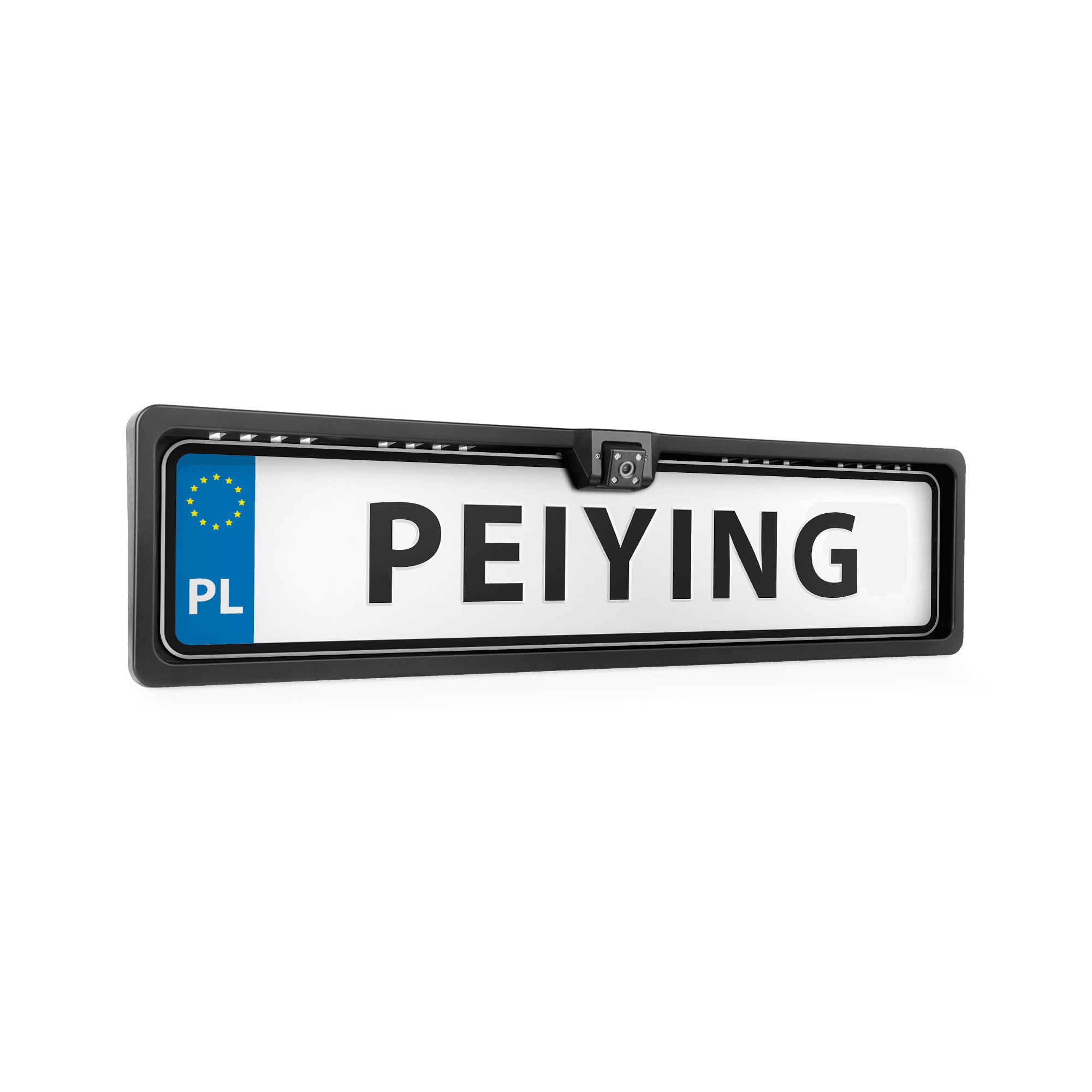 Samochodowa kamera cofania night vision w ramce tablicy rejestracyjnej Peiying