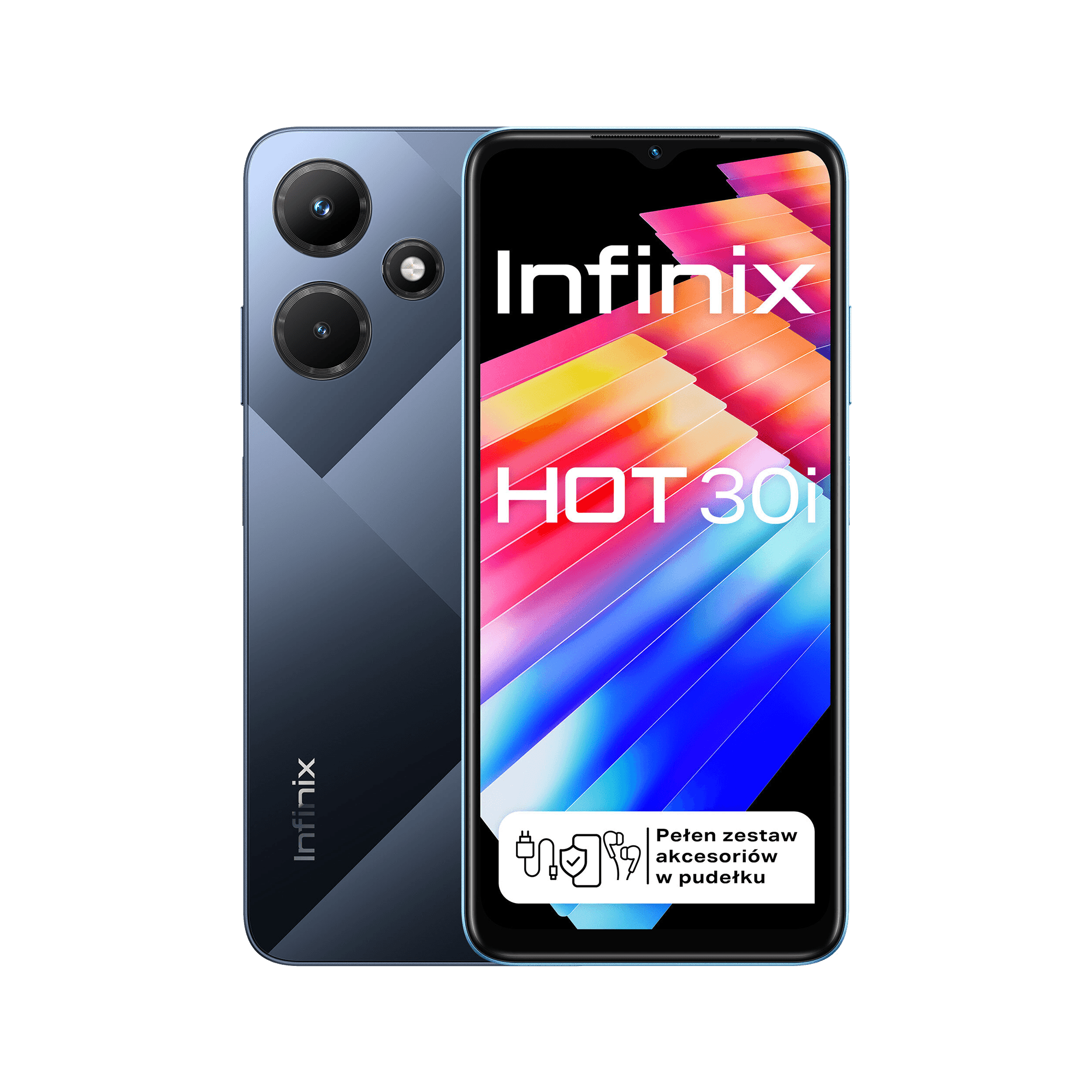 INFINIX HOT 30I juoda Smartphone
