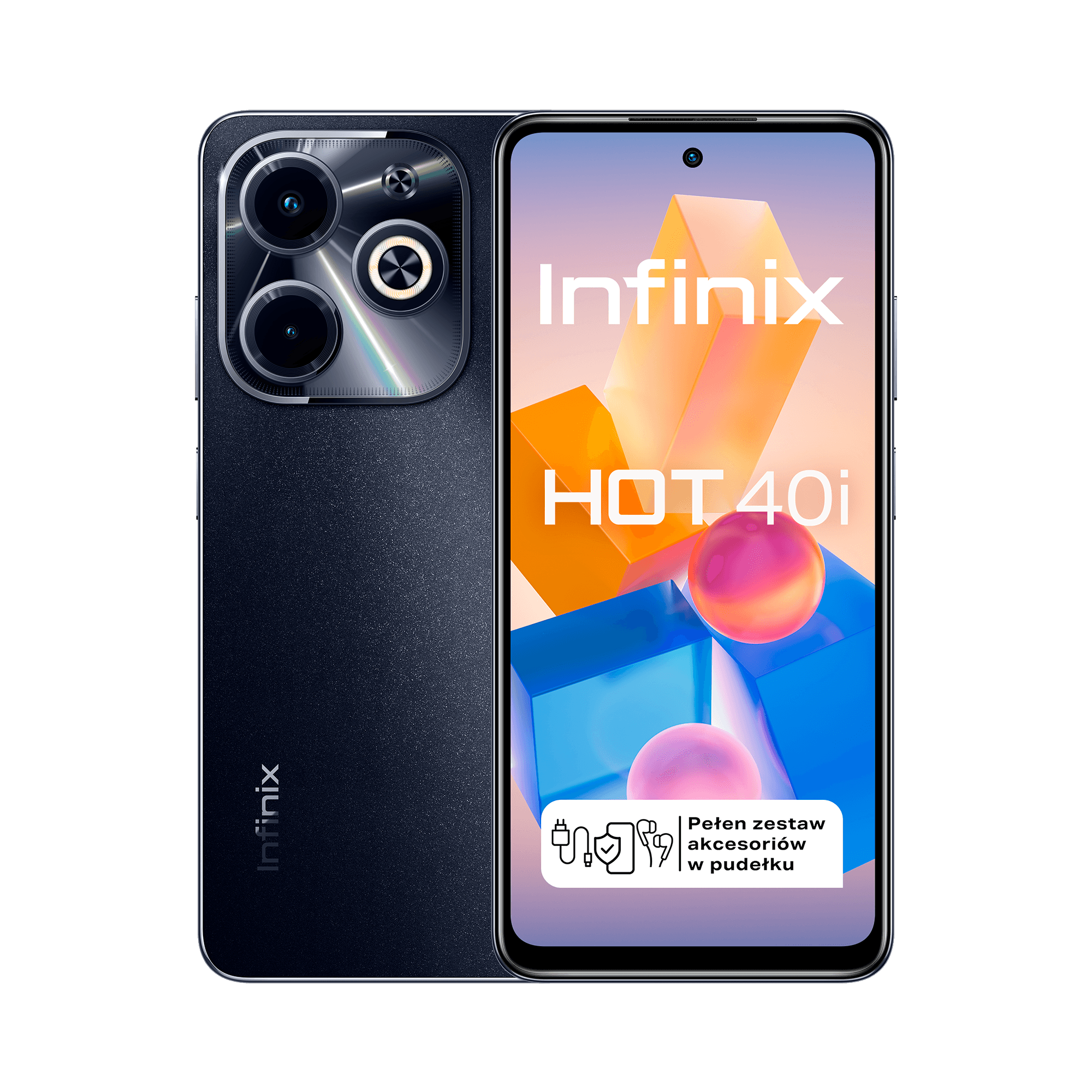 INFINIX Hot 40I Black 8 / 256GB Smartphone