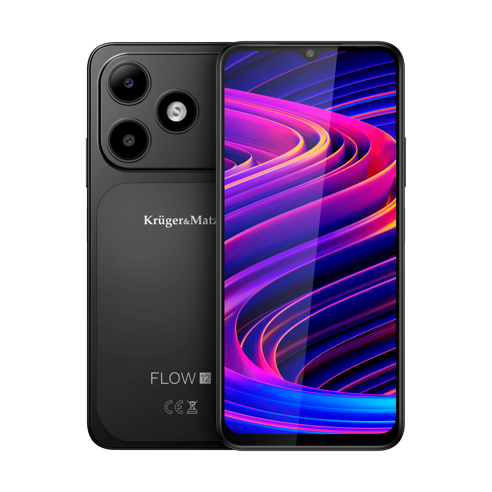 Smartfon Kruger&Matz FLOW 12 black