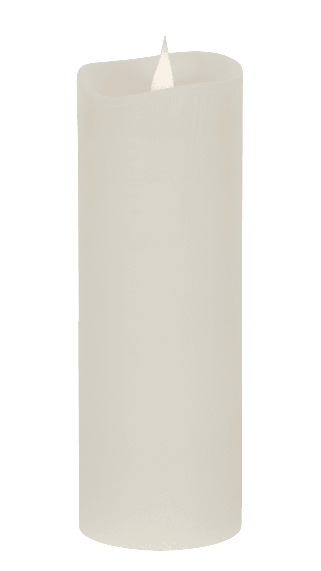 Didelis dramblio kaulo LED vaško žvakė