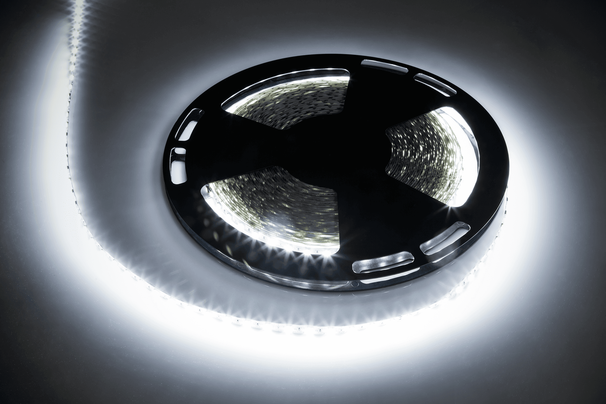 LED laidas 25m maišelis (60x5050SMD / m), šalta balta, 12V