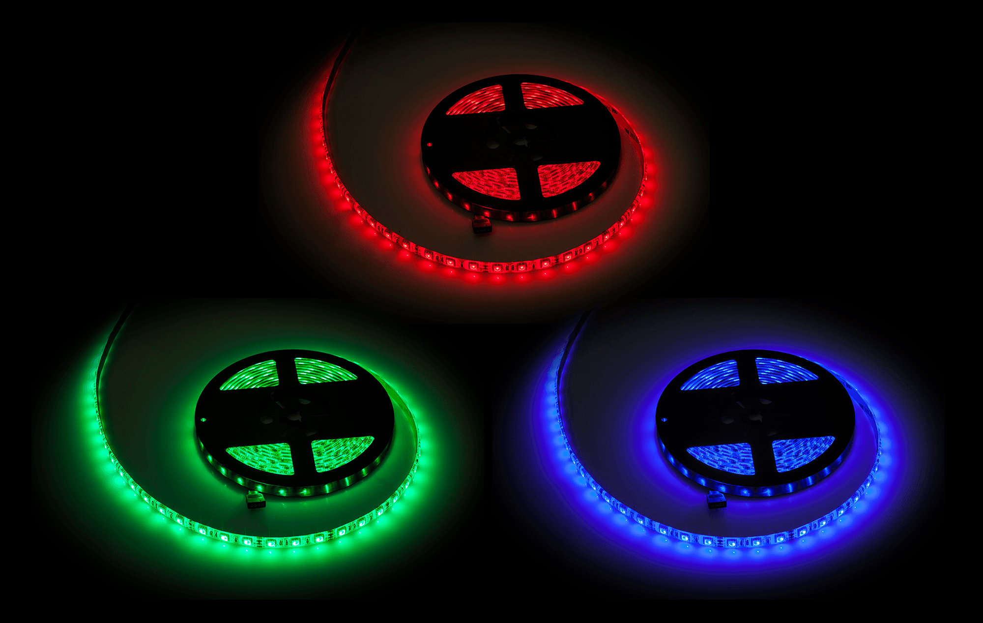 5m LED kordas (300x5050 SMD) RGB, atsparus vandeniui, 12V