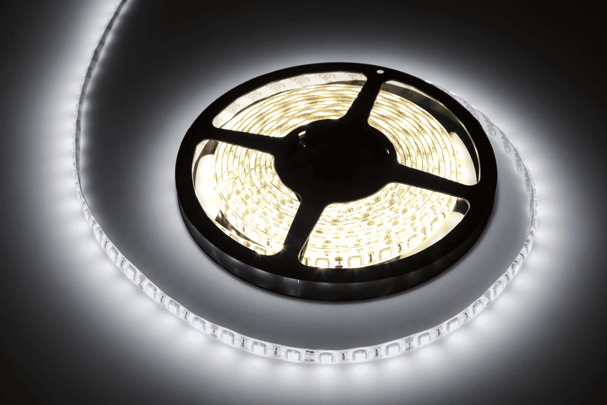 5m LED laidas Šaltas baltas vandeniui (300x5050 SMD) 12V