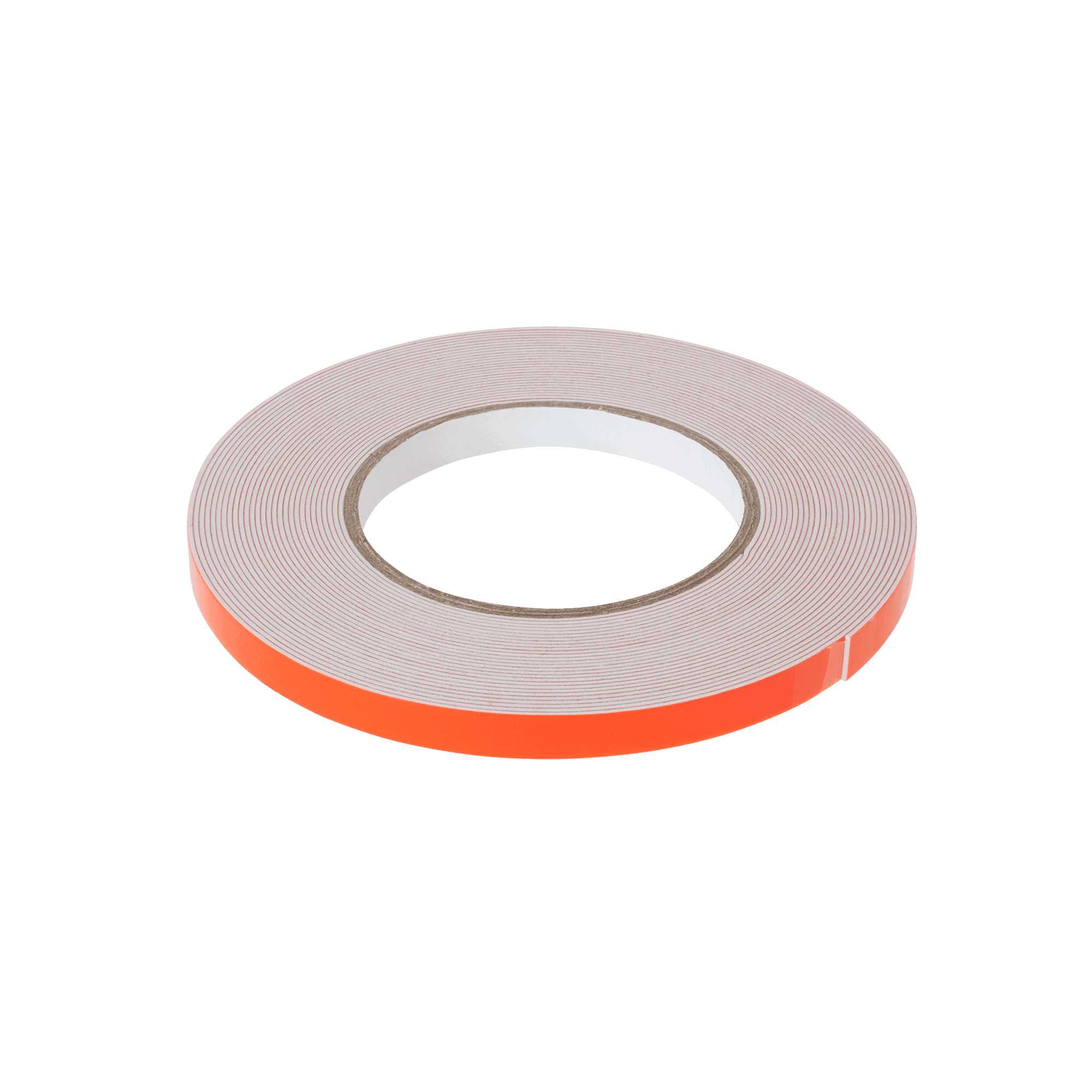 Dvipusė putų juosta REBEL (1 mm x 10 mm x 10 m) balta