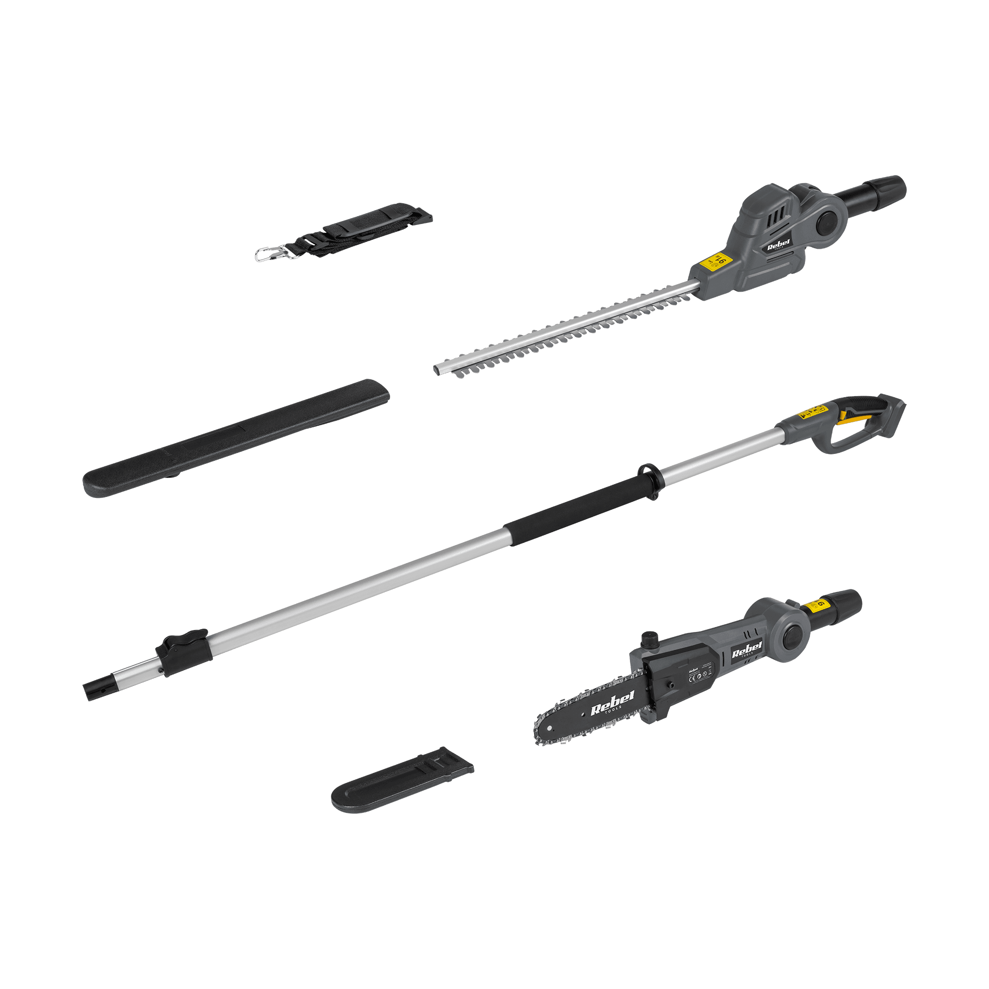 Teleskopinės baterijų žirklės + 2W1