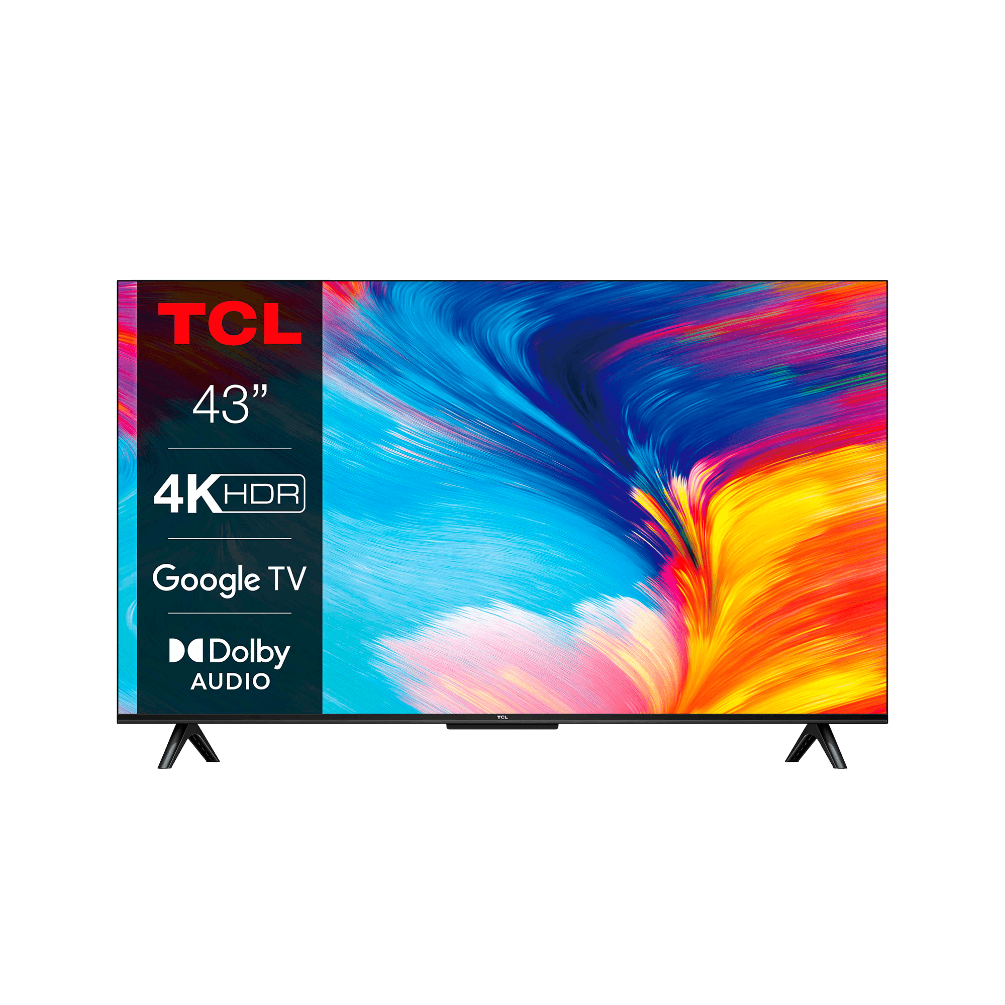 TV TCL 43 & quot; UHD GoogleTV DVB- T2 / C / S2 H.265 HEVC