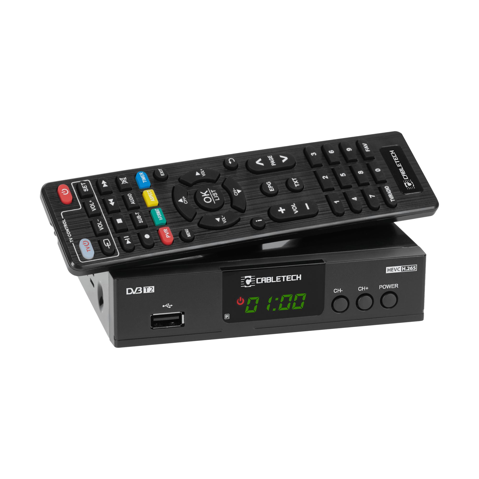 DVB- T2 H.265 HEVC Kabletech