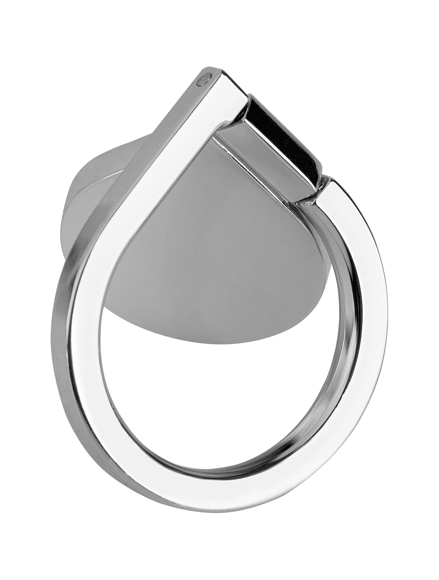 Universalus rankenos žiedas telefono sidabro