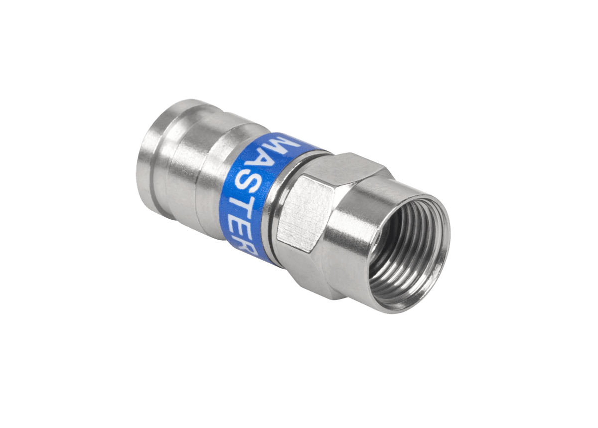 F suspaudimo kištukas RG6 MASTER