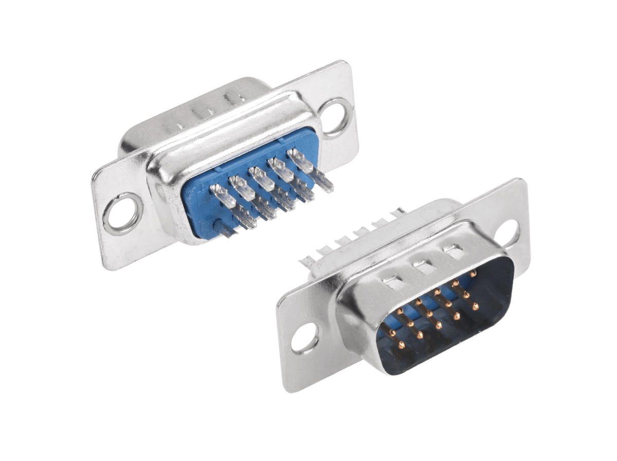 HDDB kištukas užlydytas vyriškas kabelis