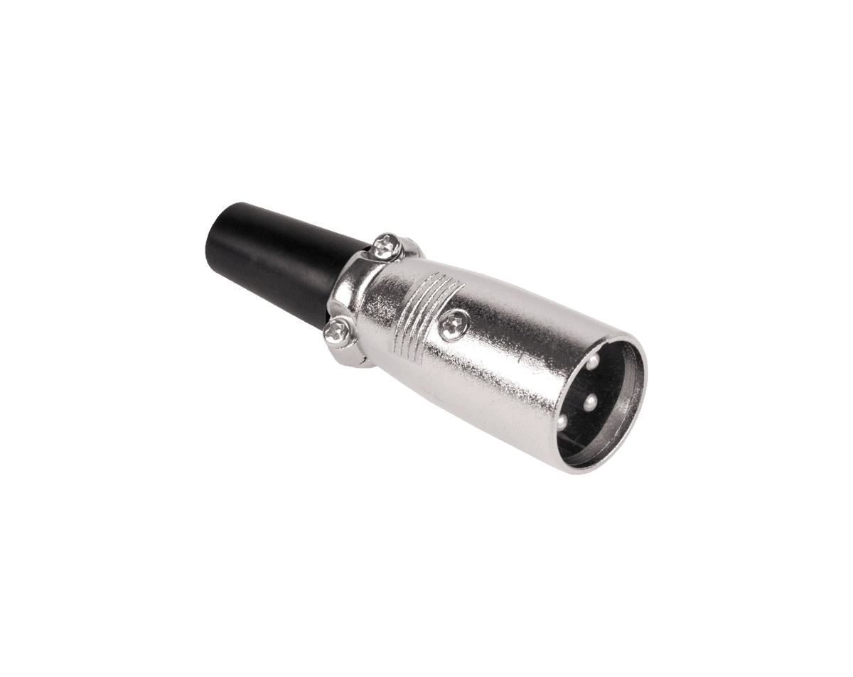 Vyras mikrofono kištukas