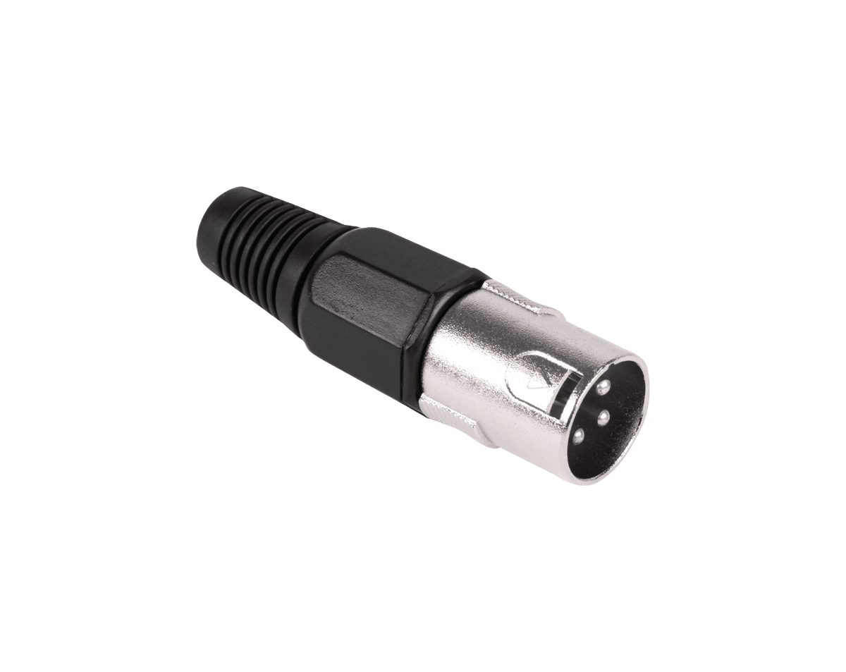 Mikrofono kištukas juodas