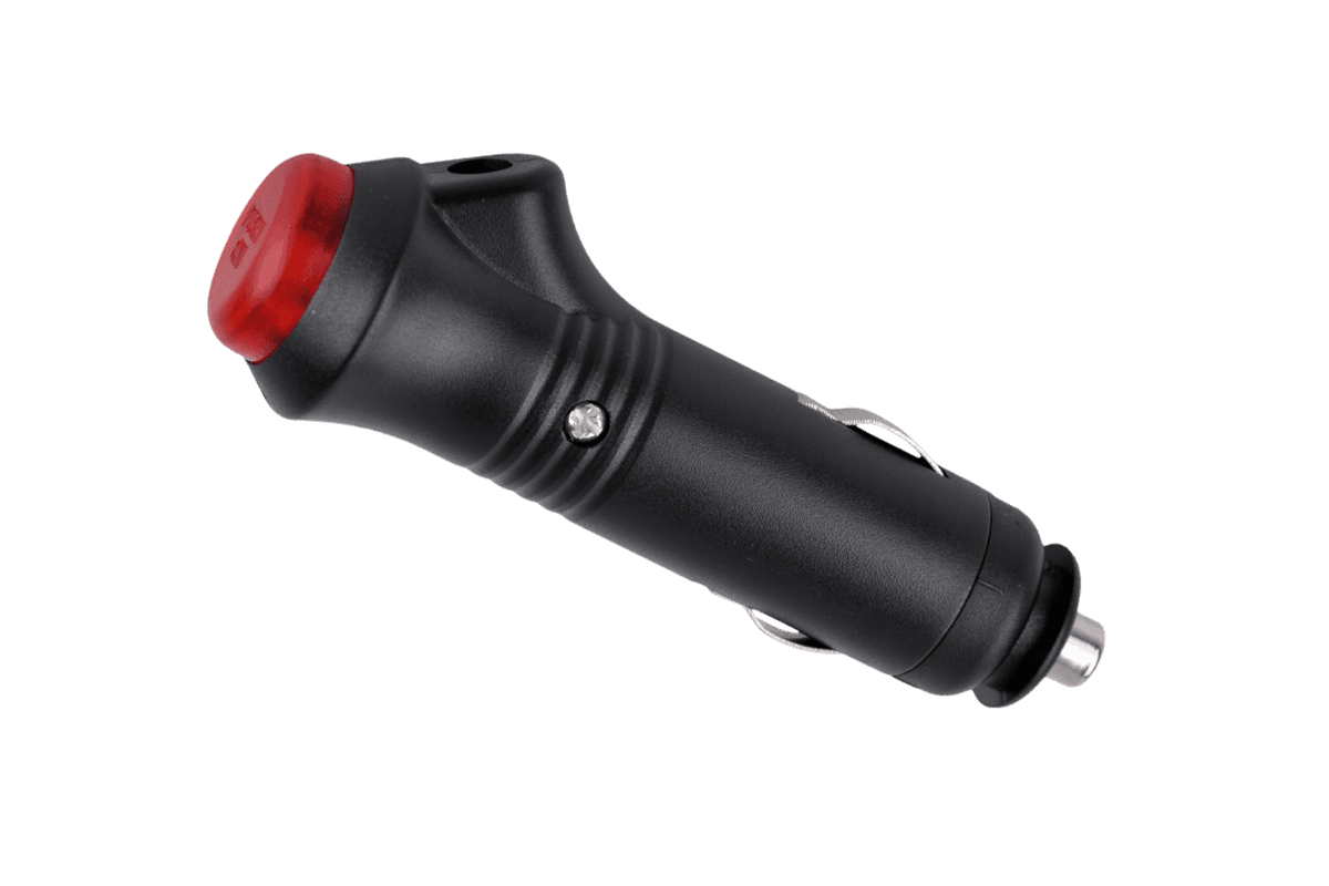 Žiebtuvėlis su išjungimo jungikliu