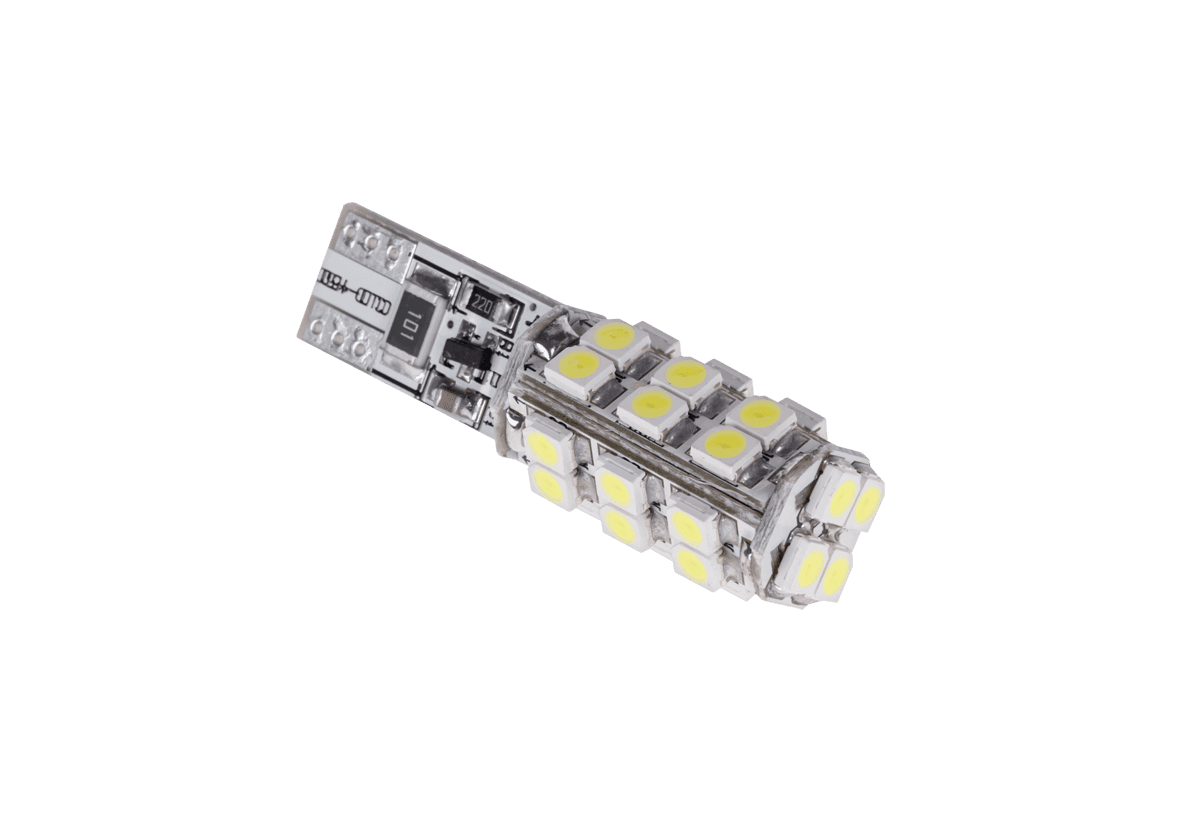 LED lemputė (Canbus) T10, 28x3228 SMD, balta