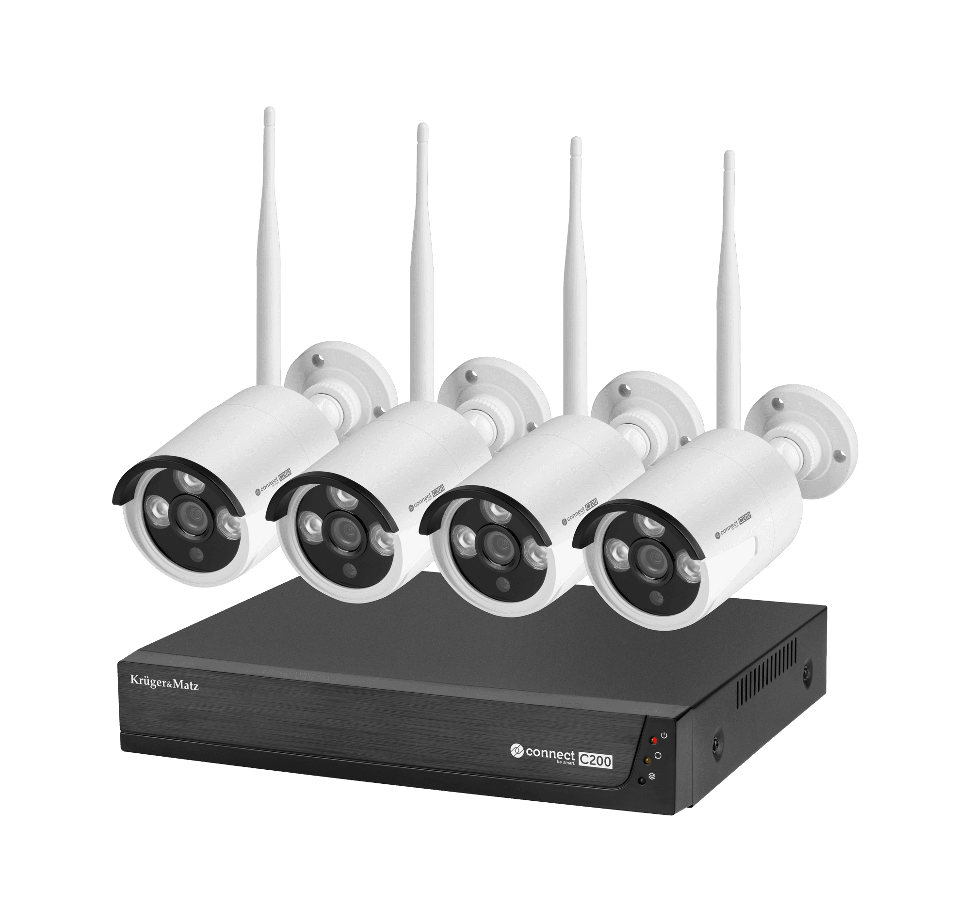Zestaw do monitoringu WiFi Kruger&Matz Connect C200 Tuya WiFi 6