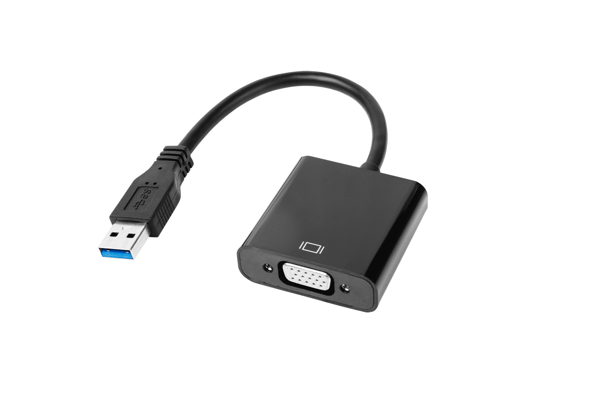 USB 3.0 adapterio jungtis - VGA