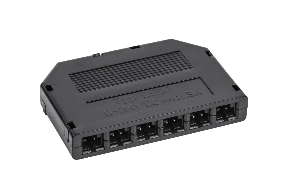 LED skaidytuvo jungtis