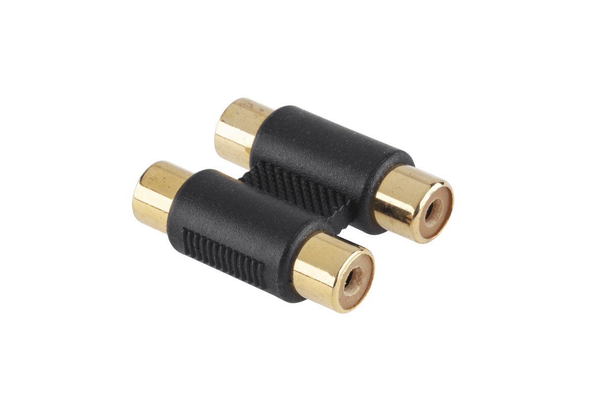 RCA- RCA jungtis / x2 / aukso