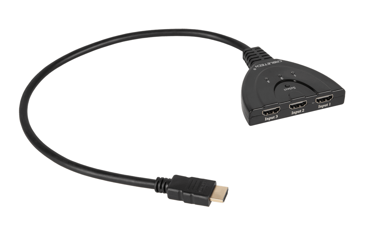 Złącze switch HDMI na kablu 1 wyj./2 wej.