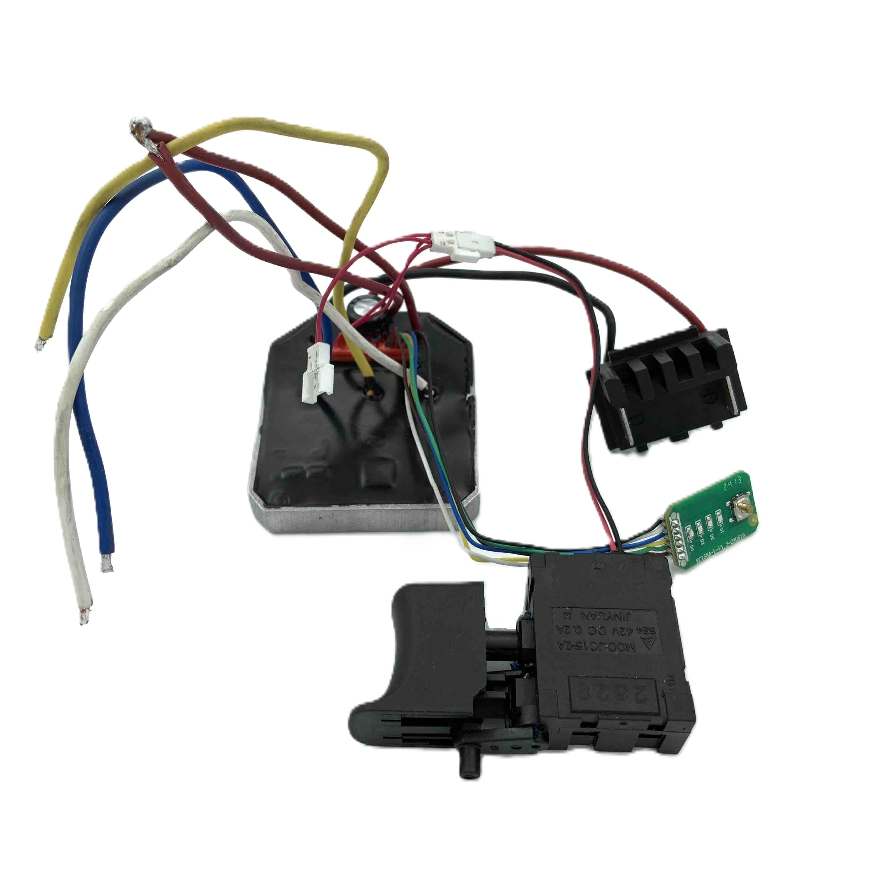 Akumuliatorinio grandininio mini pjūklo CHS-S20LiB valdymo komplektas