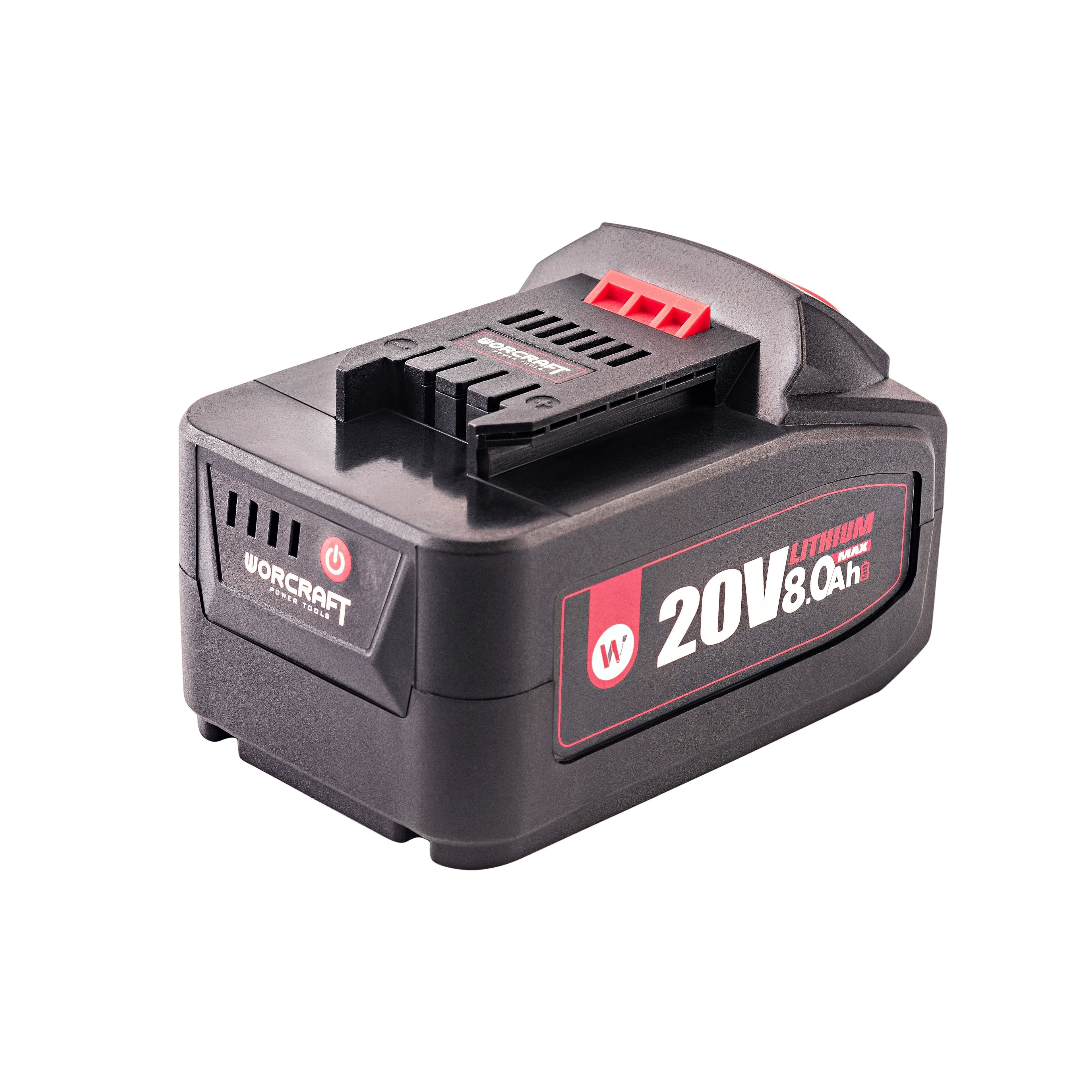 Akumuliatorius akum.įrankiams WORCRAFT 20V 8.0Ah LI-ION