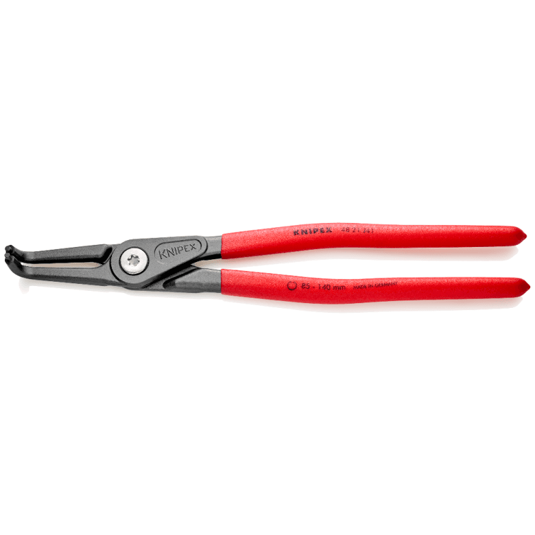 Replės vidiniams žiedams. Lenktos 305mm (Ø85-140mm) KNIPEX
