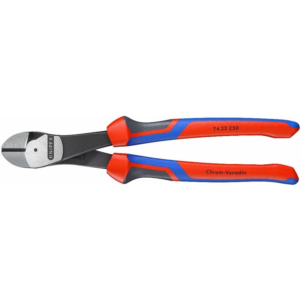 Šoninio kirpimo jėgos replės (ergonomiška rankena) 250mm KNIPEX